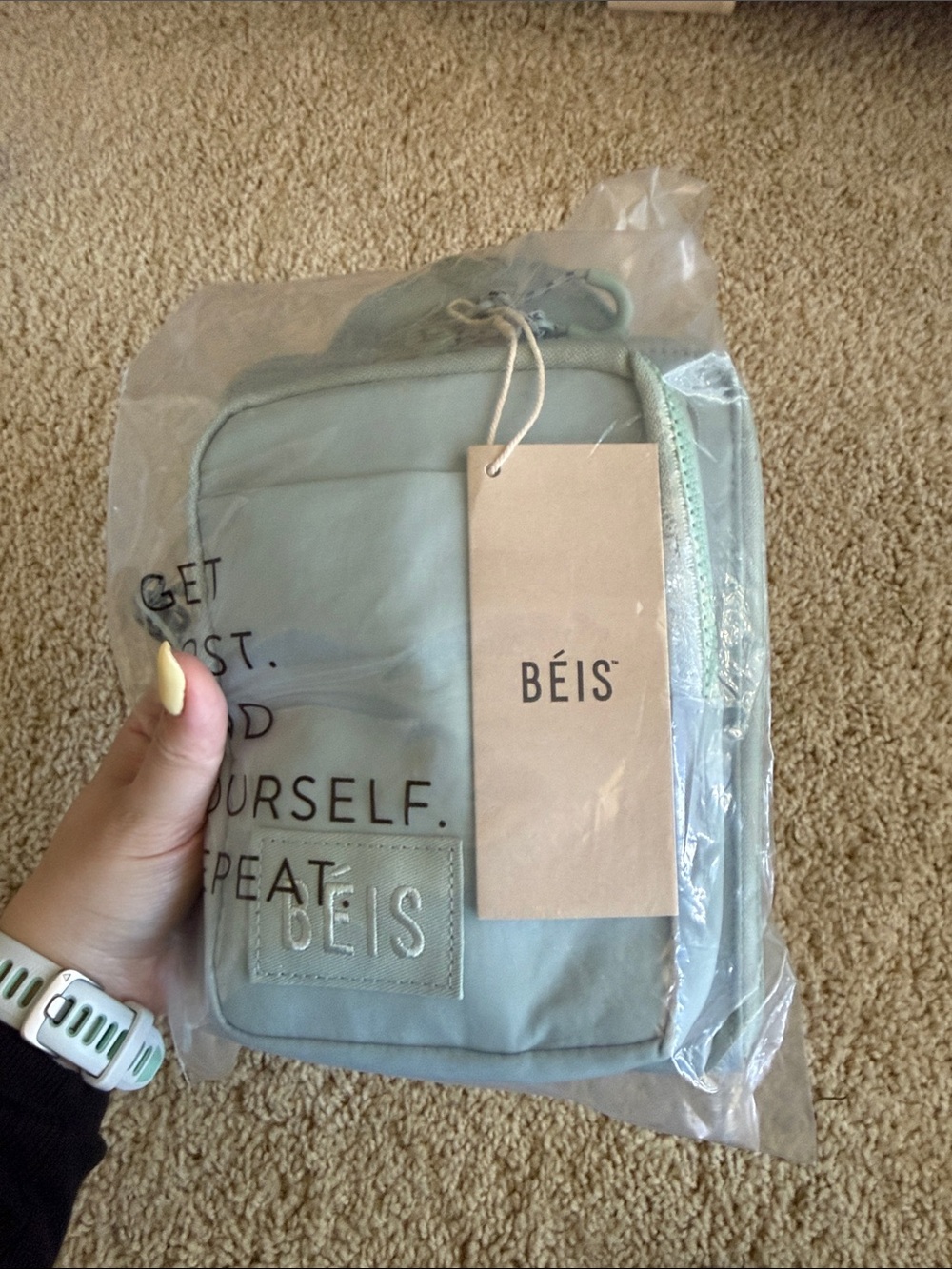 BEIS Sport Sling in Slate (slightly stained)